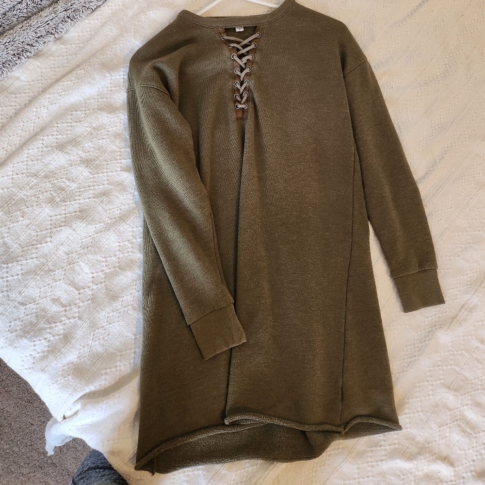 American eagle sweater dress